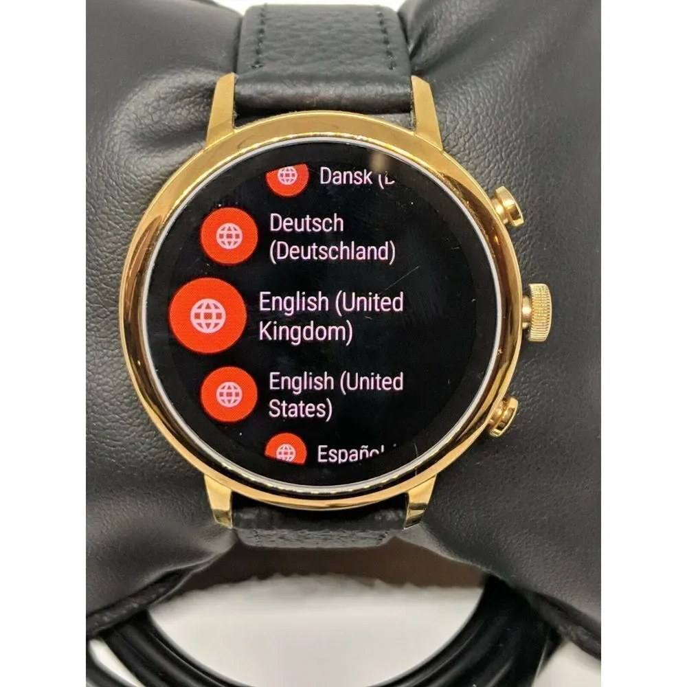 Fossil Gen 4 Authentic Genuine Digital Smart Watch FTW6017 BK258